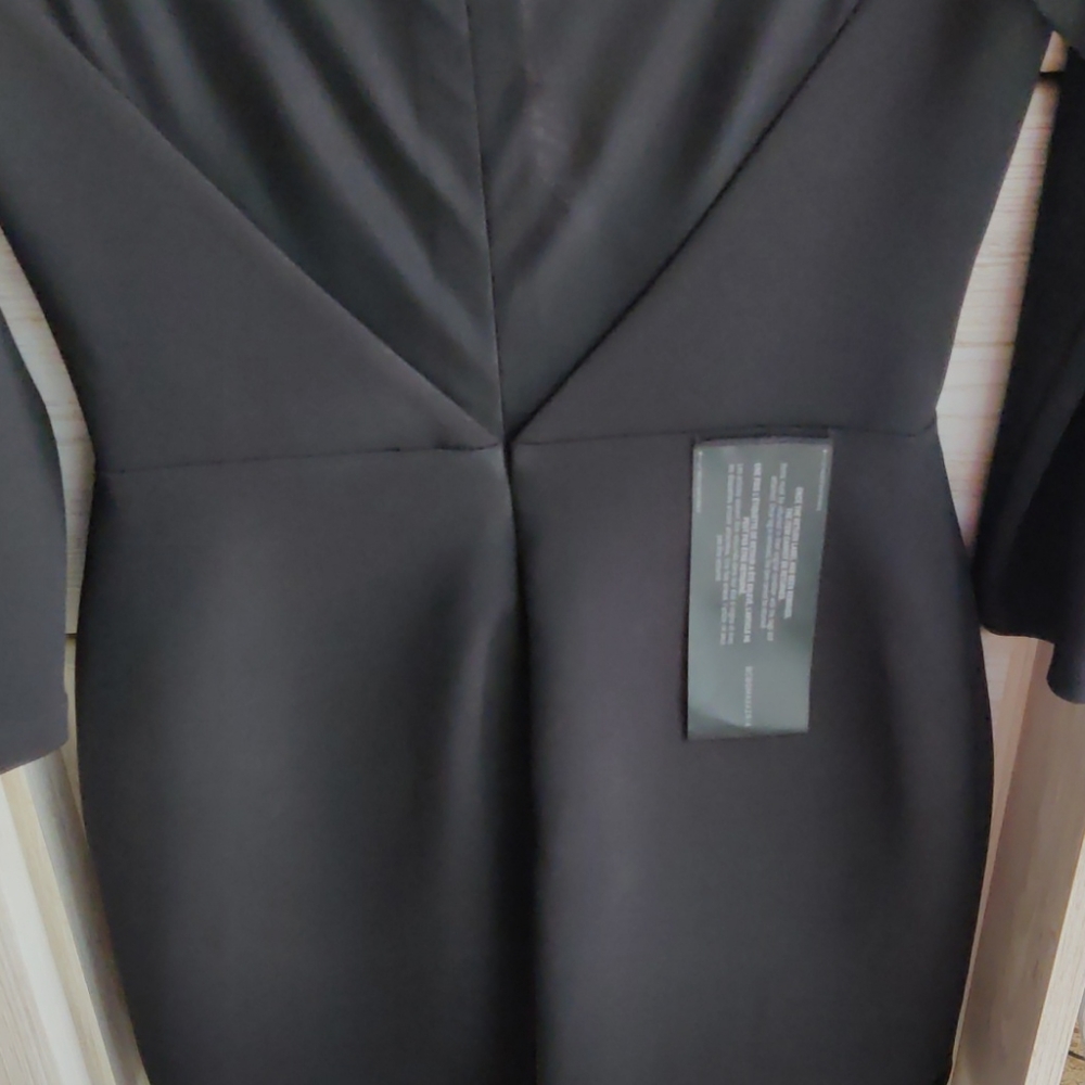 BcbgMaxazria Mesh Inset Mini Cocktail Dress - Picture 7 of 7